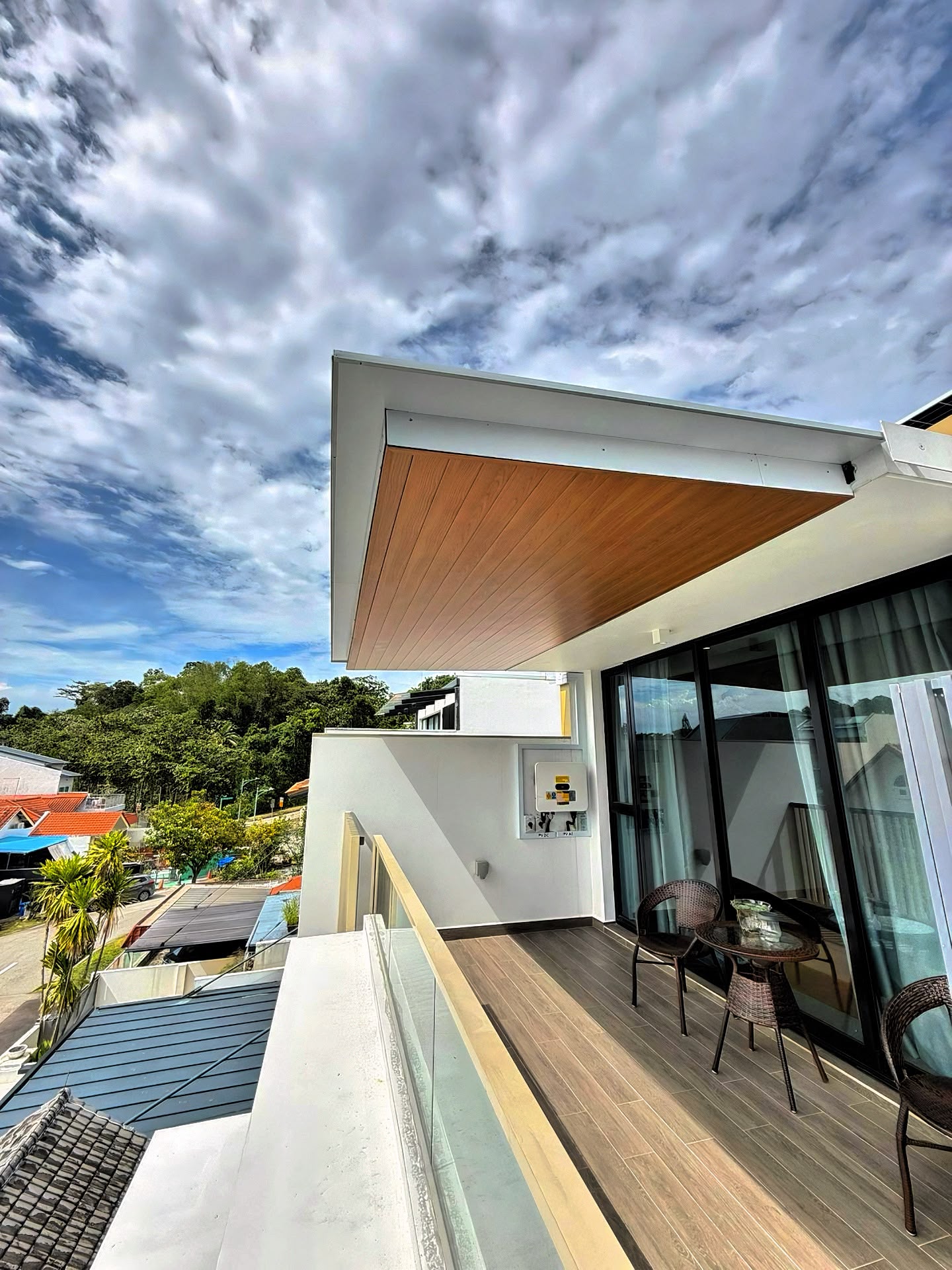 Specialty Fixtures and Maintenance Singapore timber finish ceiling